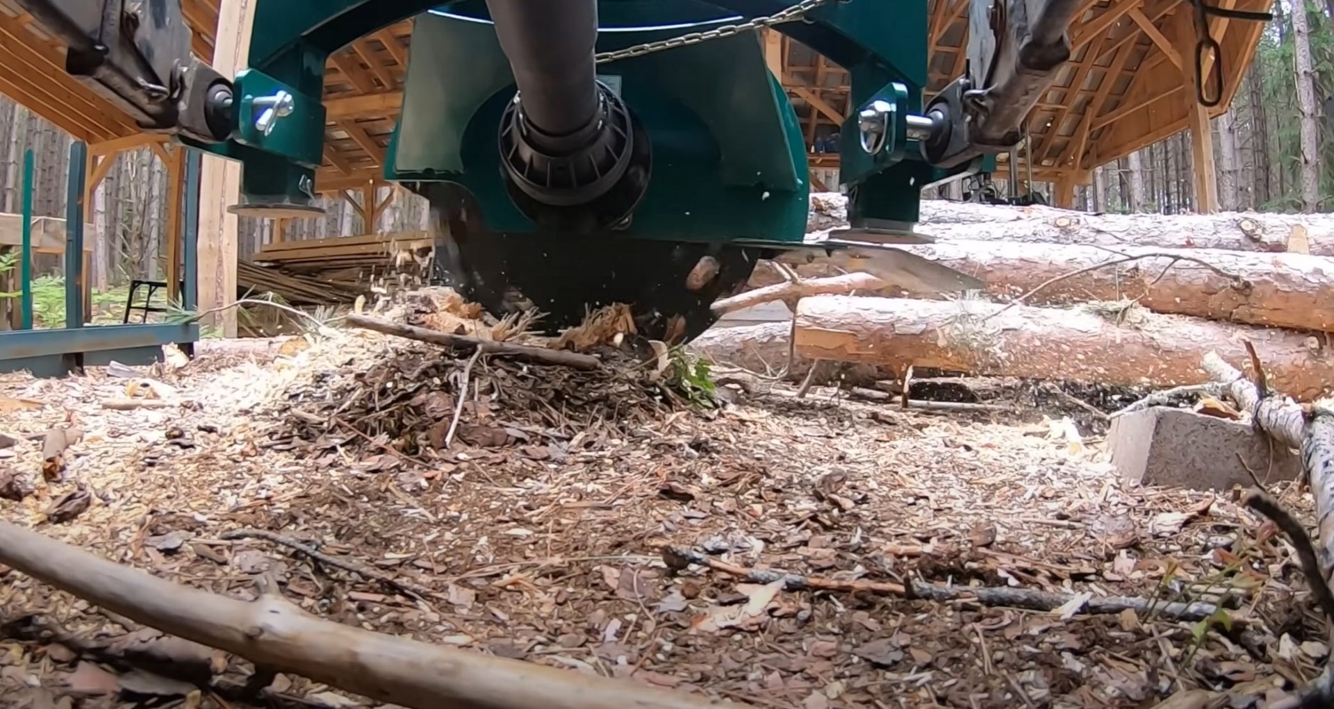 Complete stump grinding and removal services Professional stump grinding equipment in action removing tree stumps completely